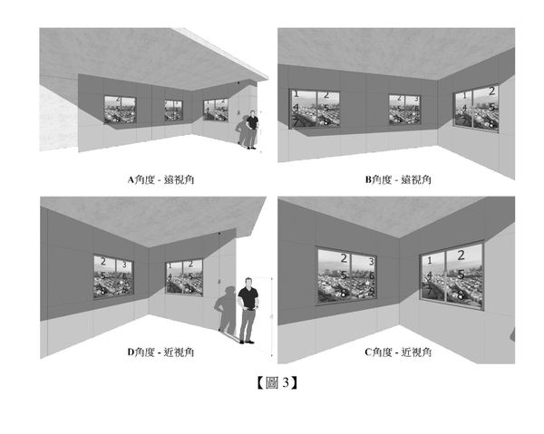 圖例1-虛擬實境影像投影架體架構