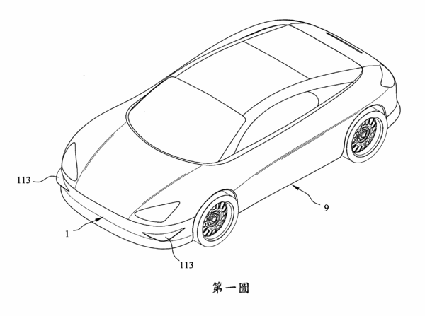 圖例1-主動式車輛輔助煞車導流片